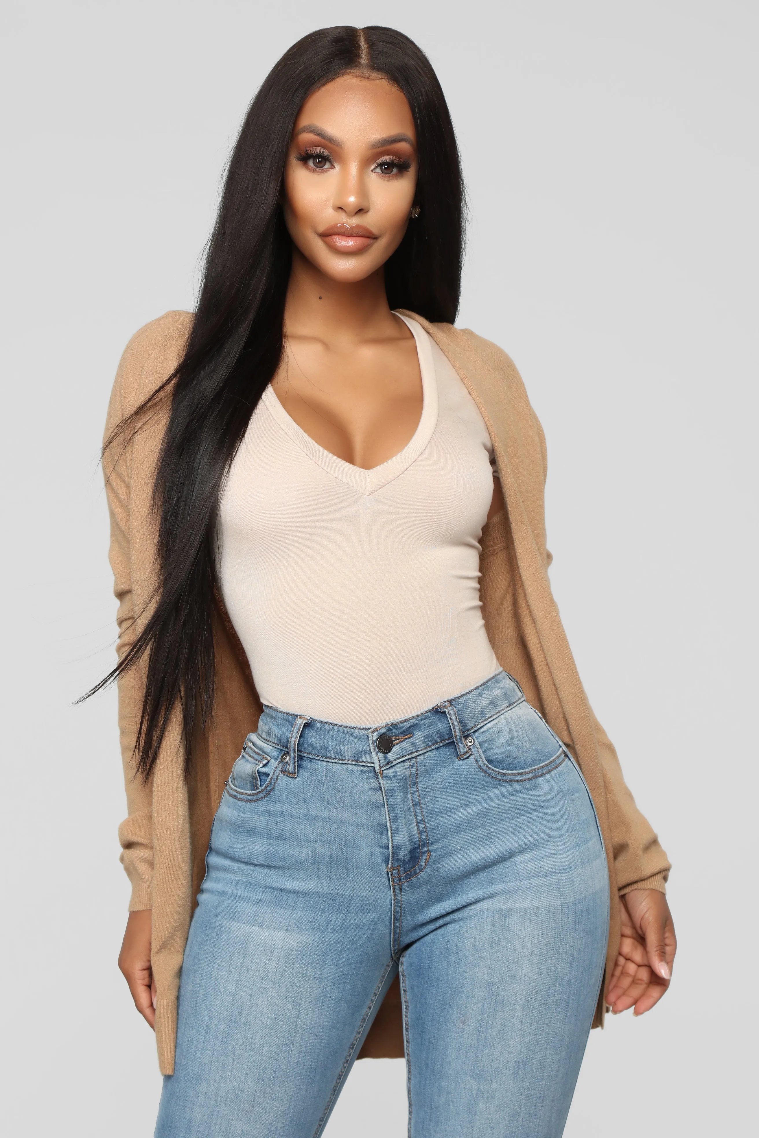 Ashley Cardigan - Camel