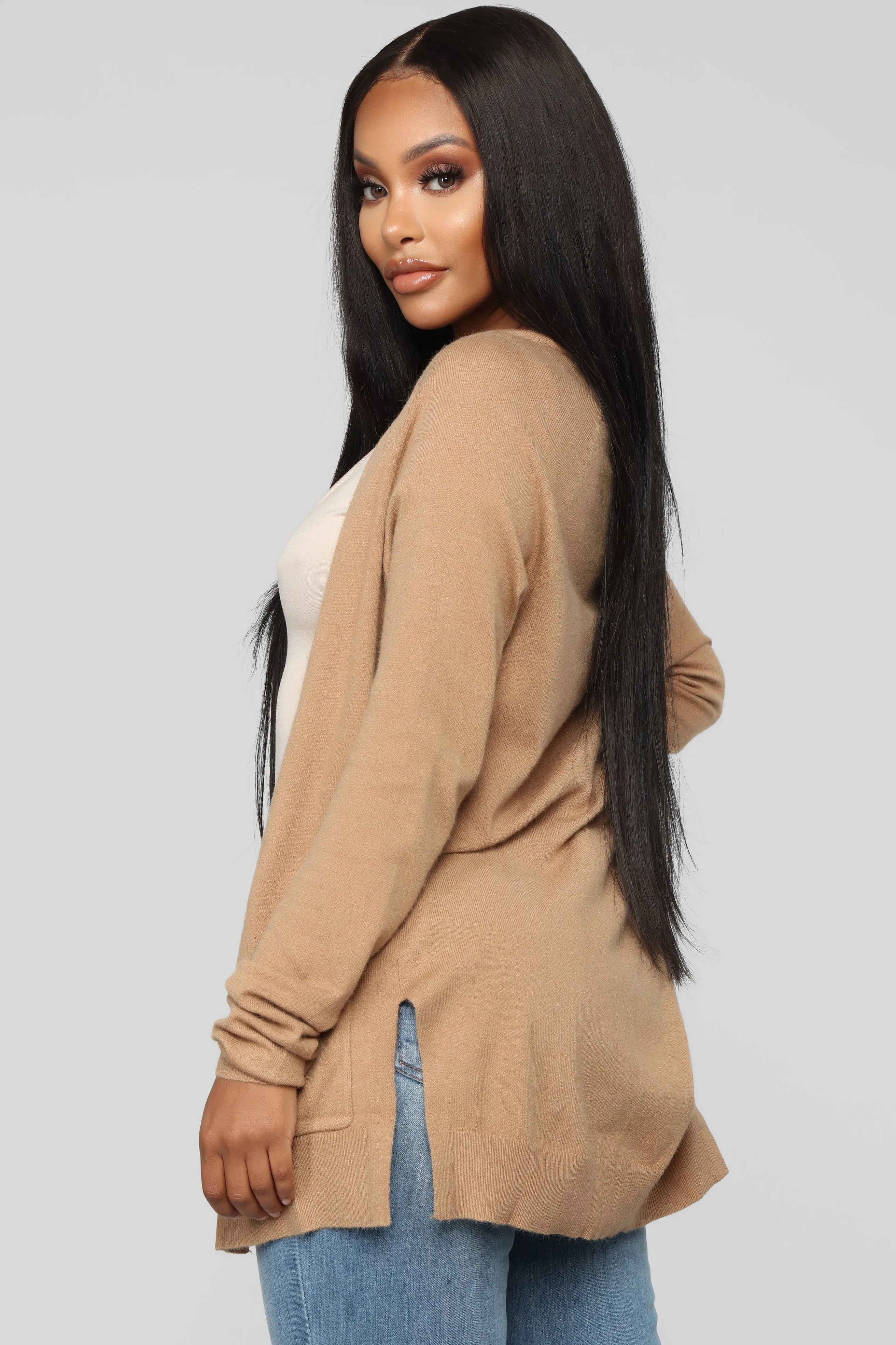 Ashley Cardigan - Camel