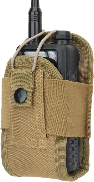 BAOFENG Tactical Radio Holder Bag Molle Radio Holster Heavy Case Accessories Adjustable Radios Pouch Holster Case UV-5R UV-17R UV-9R Two Way Radio Walkie Talkies