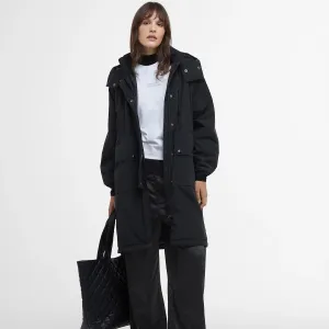 Barbour International Kaylee Insulated Showerproof Jacket In Black