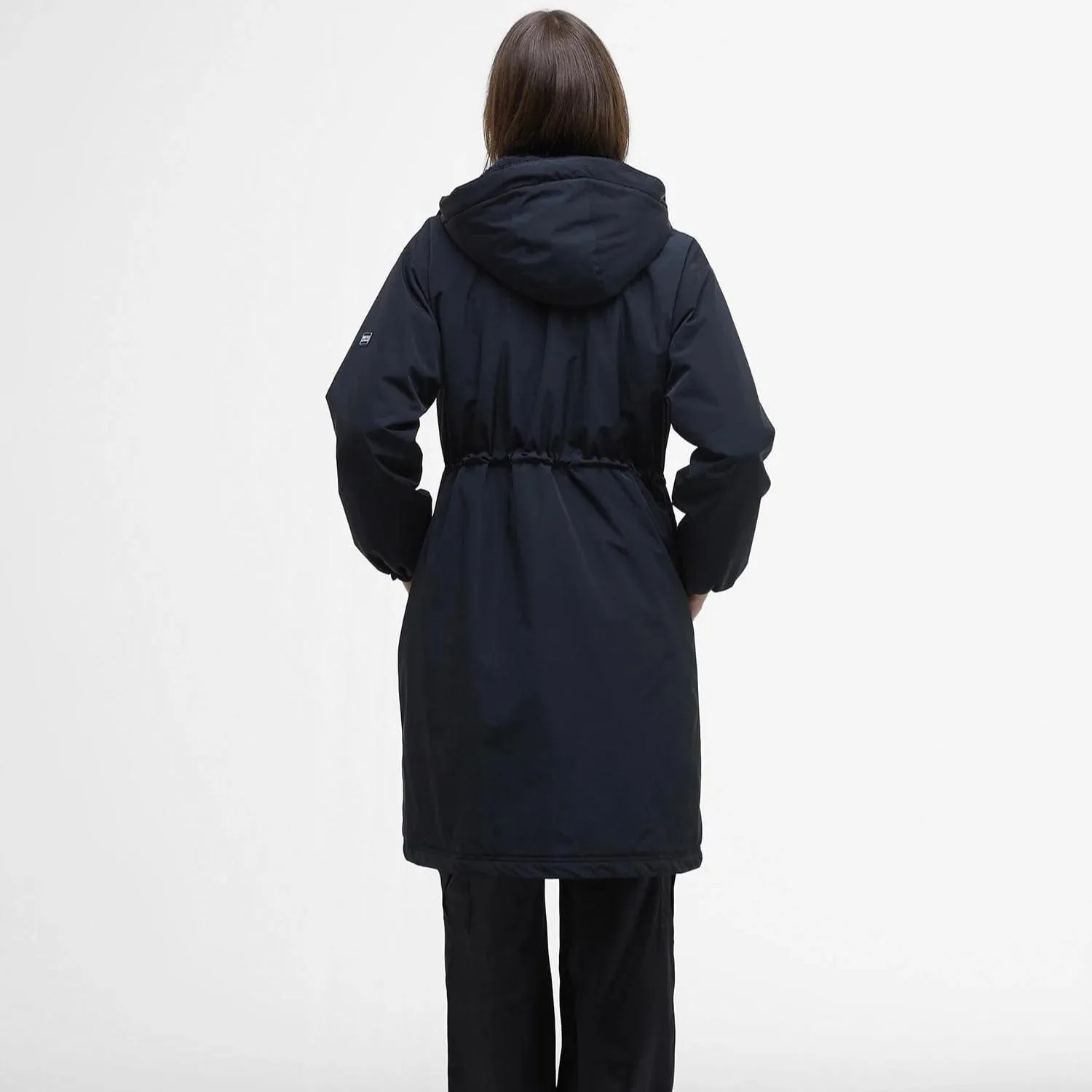 Barbour International Kaylee Insulated Showerproof Jacket In Black