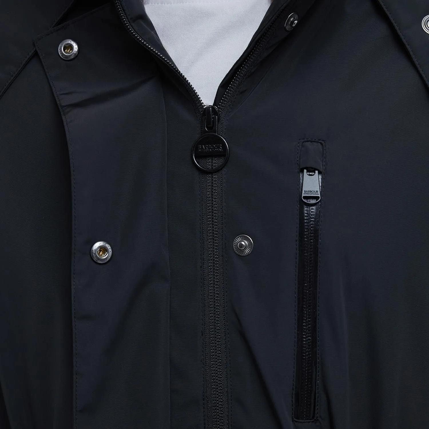 Barbour International Kaylee Insulated Showerproof Jacket In Black