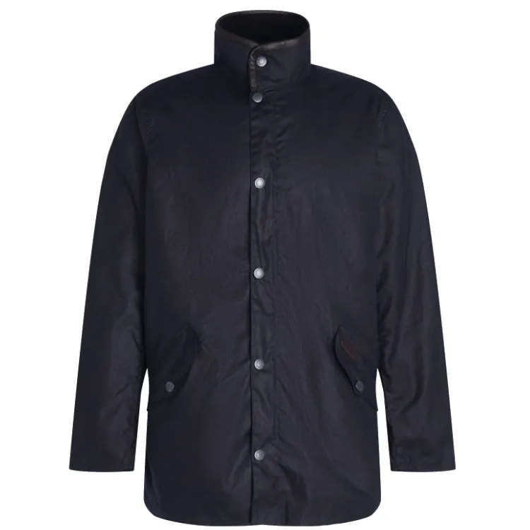 Barbour Mowden Wax Jacket - Navy