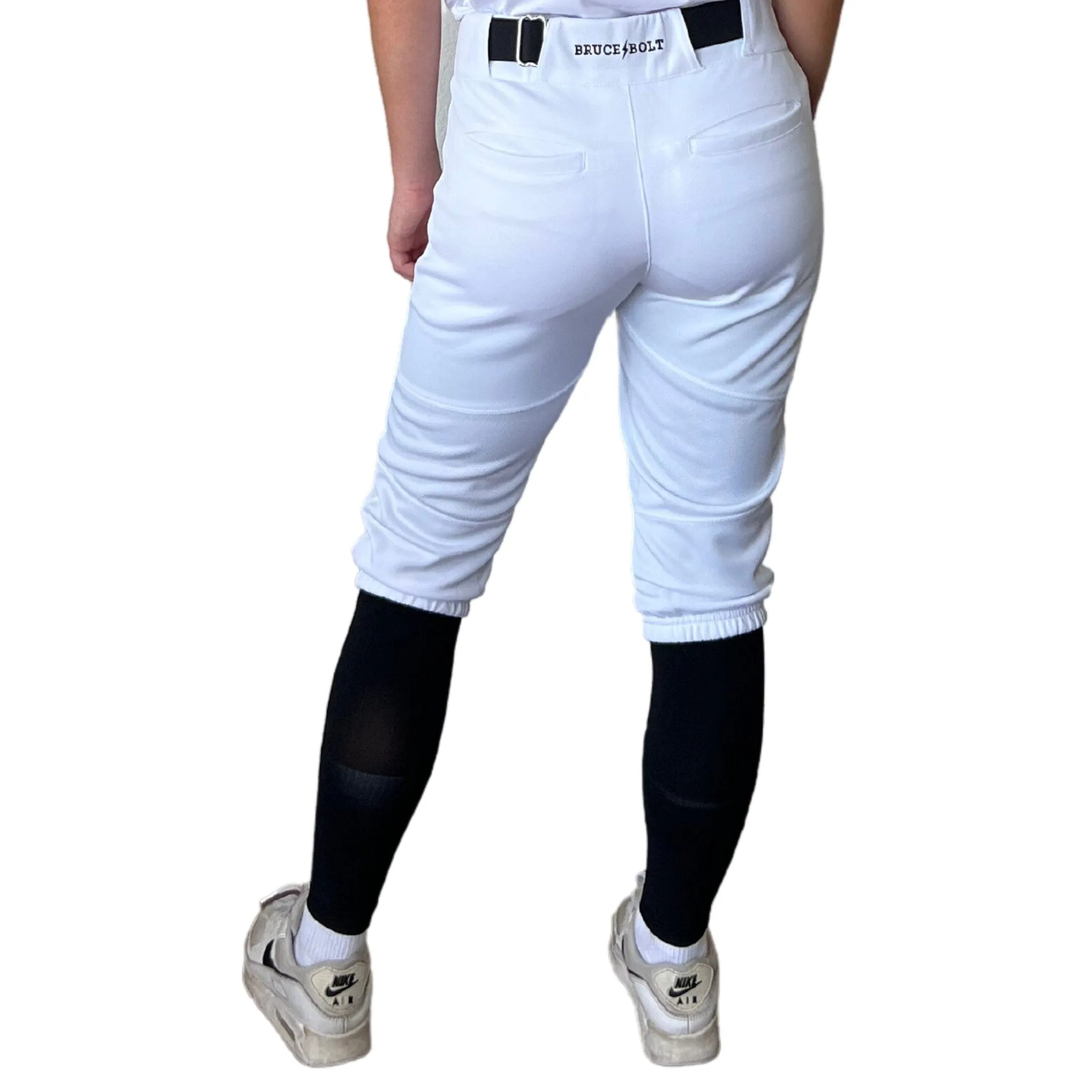BRUCE BOLT Premium Pro Softball Knicker - WHITE