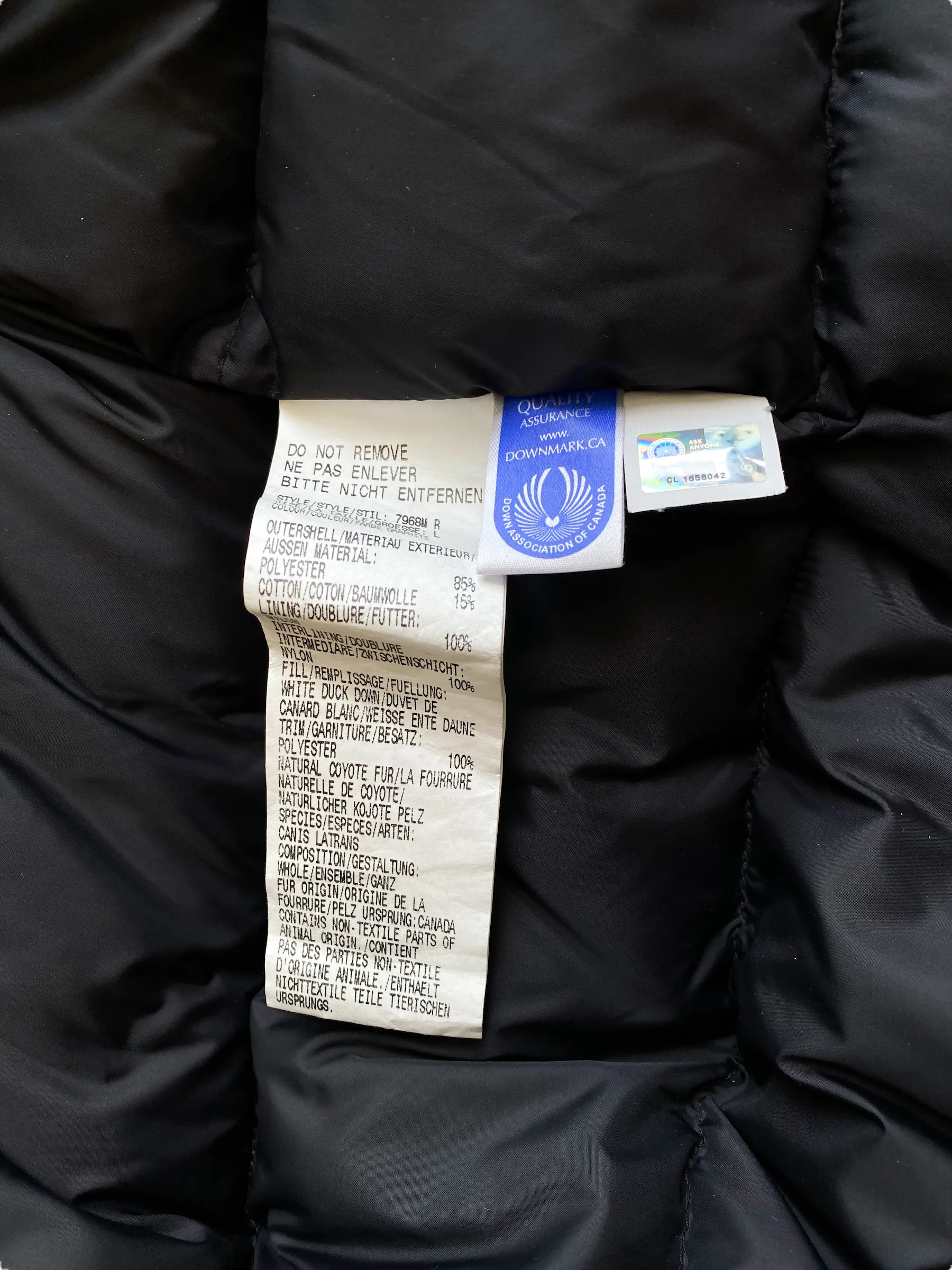 Canada Goose Graphite Borden Men's Jacket