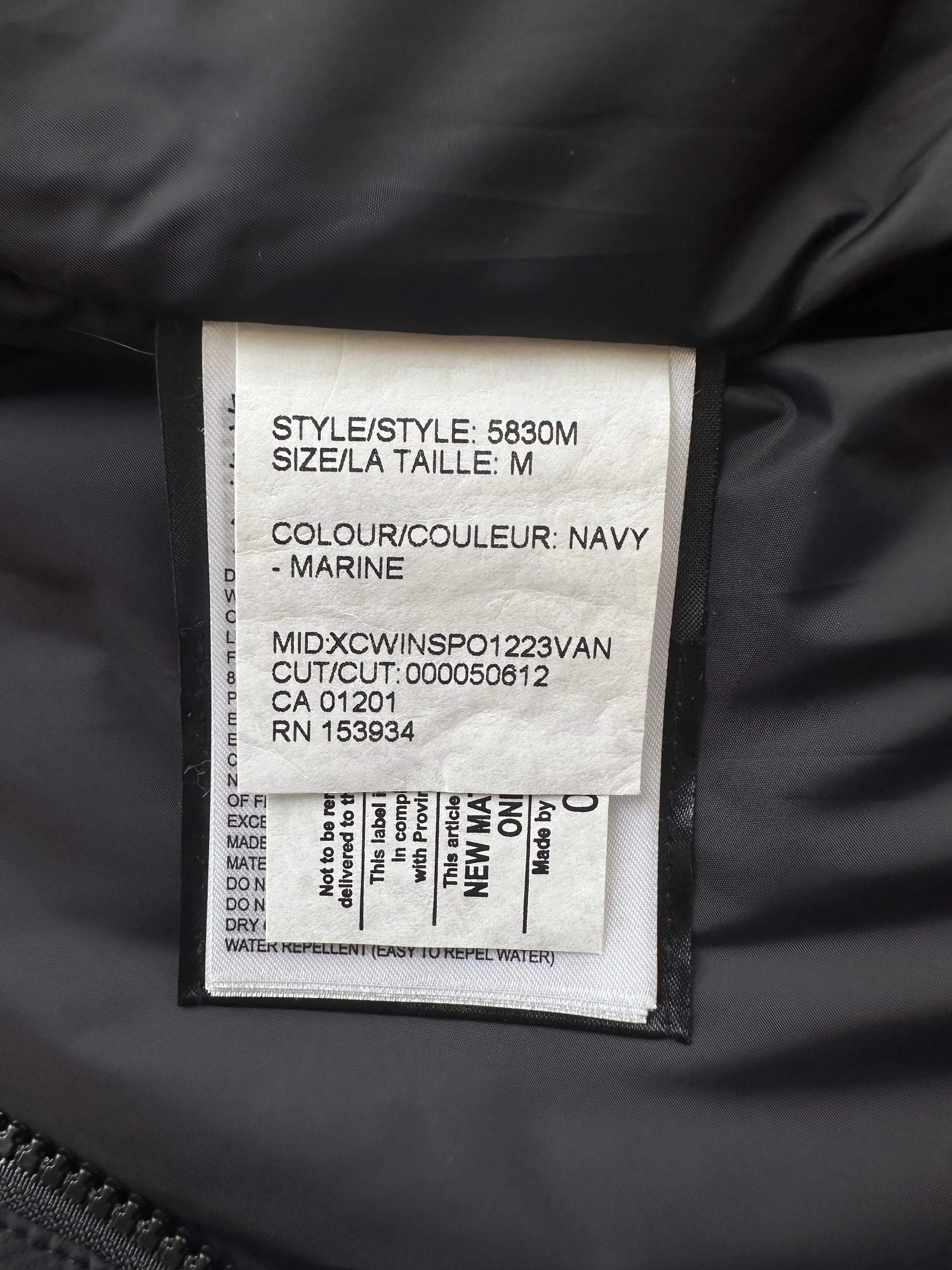 Canada Goose Navy Garibaldi Men's Jacket