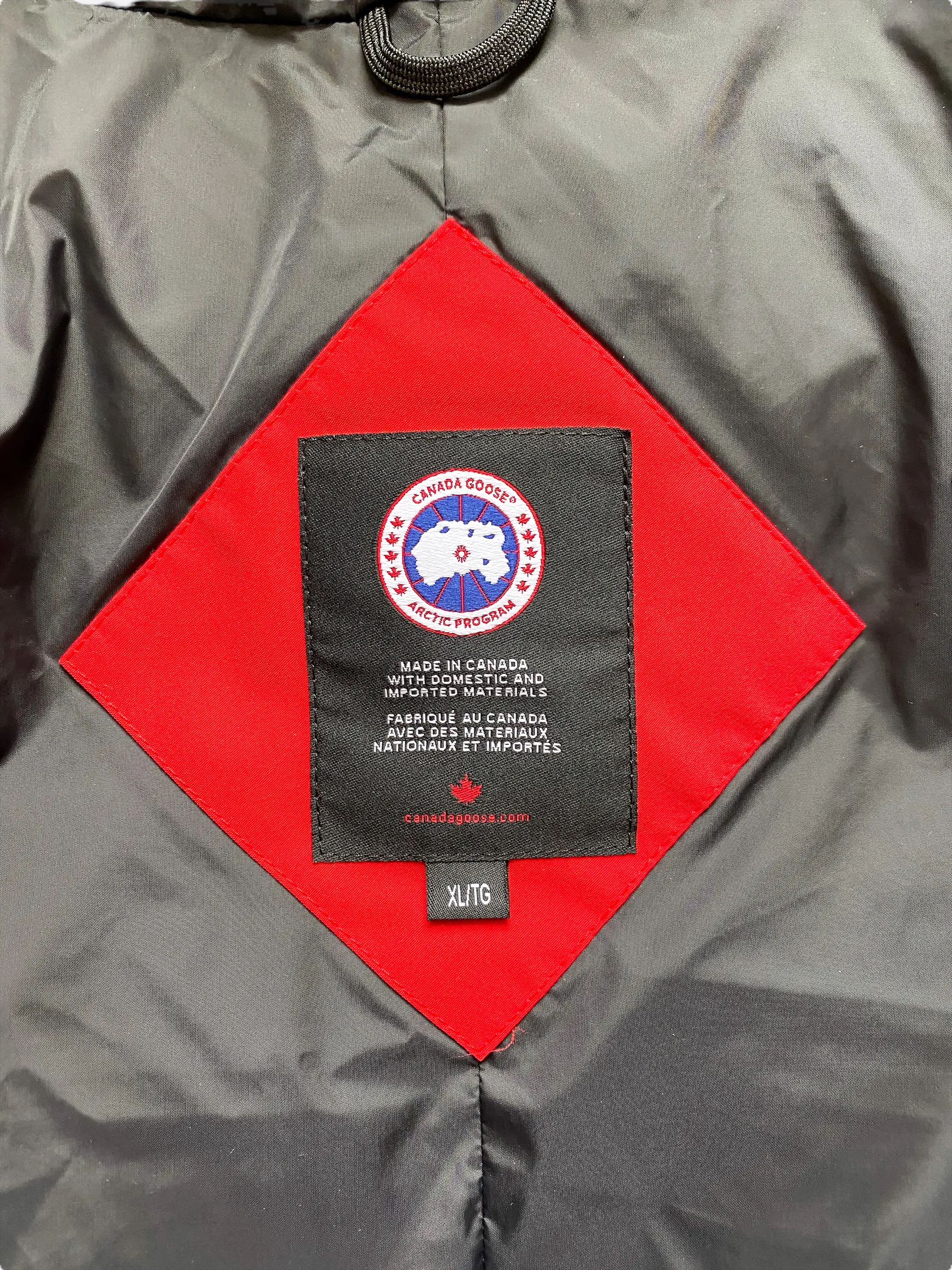 Canada Goose Red Macmillan Men's Jacket