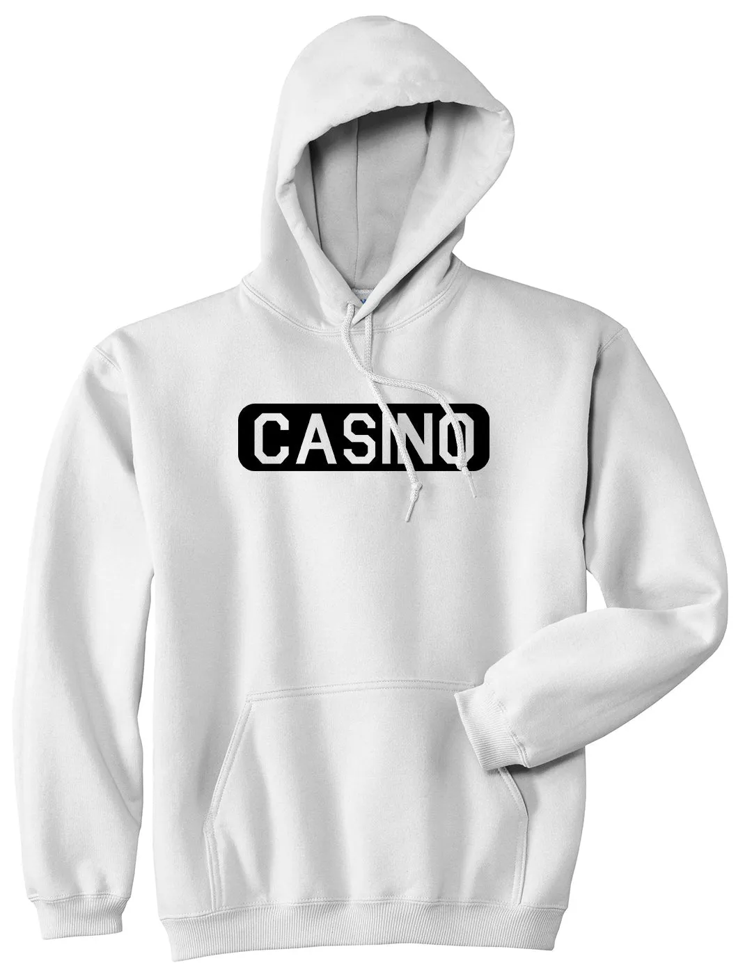 Casino Mens Pullover Hoodie