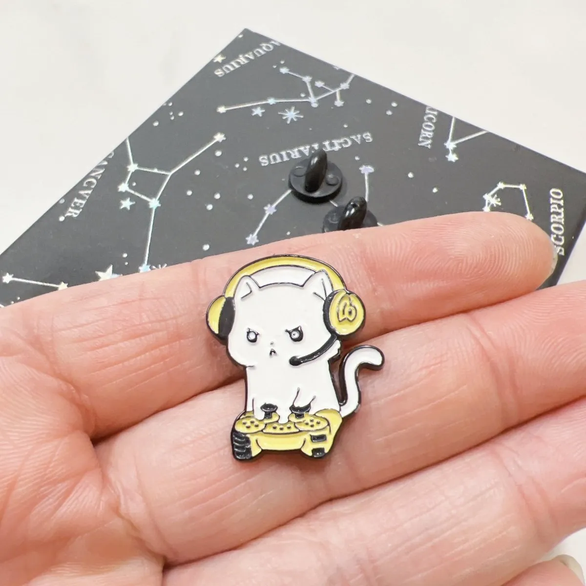 Cat Enamel Pin Many Cute Designs of Cat Pins for Cat Lovers