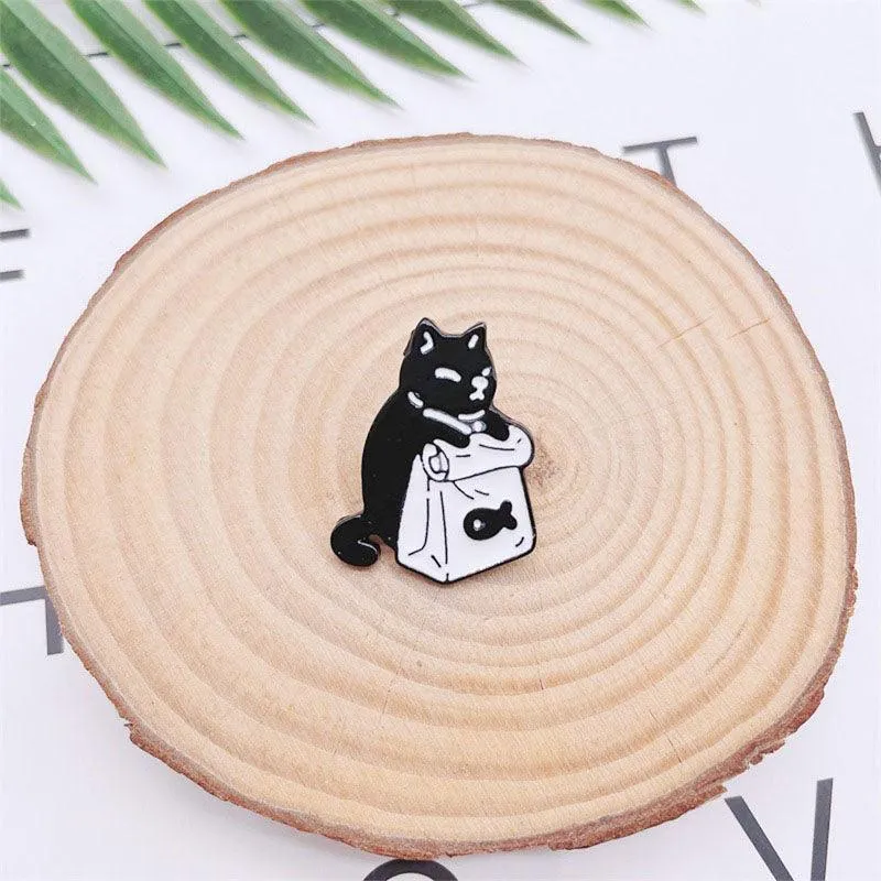 Cat Enamel Pin Many Cute Designs of Cat Pins for Cat Lovers