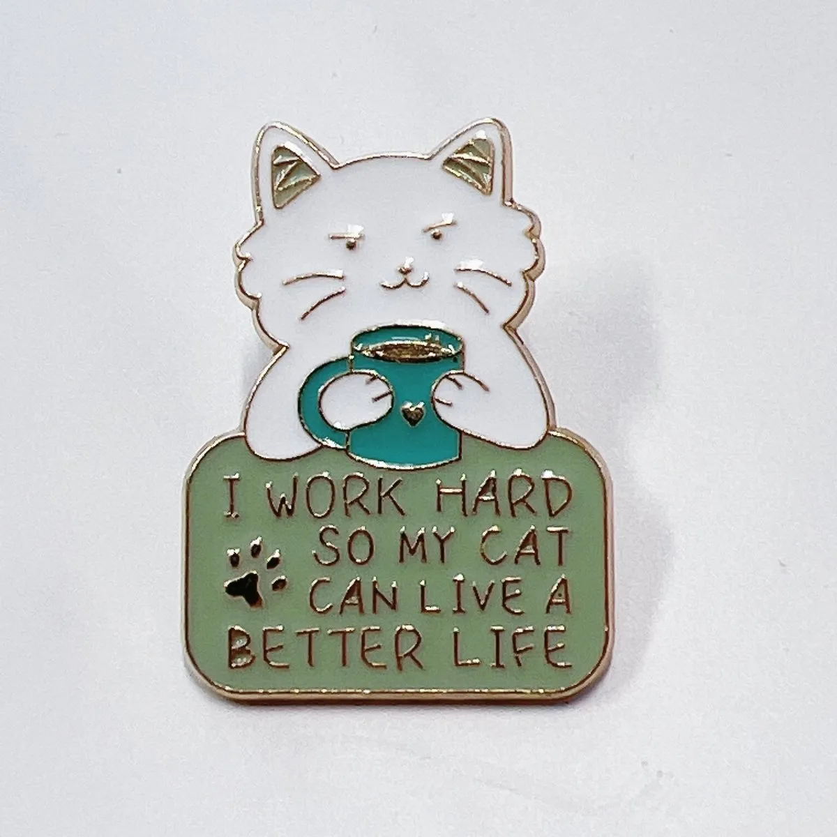 Cat Enamel Pin Many Cute Designs of Cat Pins for Cat Lovers