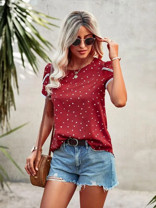 Chic Beaded Polka Dot Top - Your Ultimate Style Statement