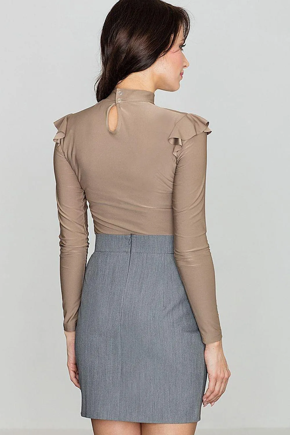 Chic Ruffled Sleeve Blouse for Women