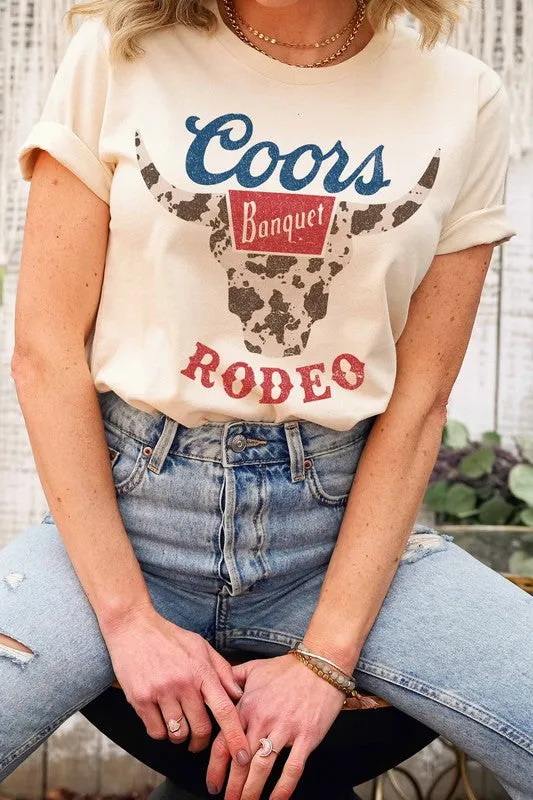 COORS BANQUET RODEO GRAPHIC TEE