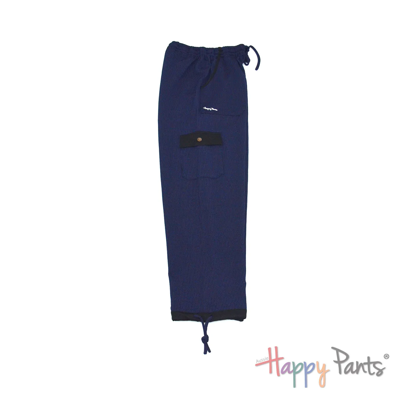 Deep Indigo Men Happy Pants