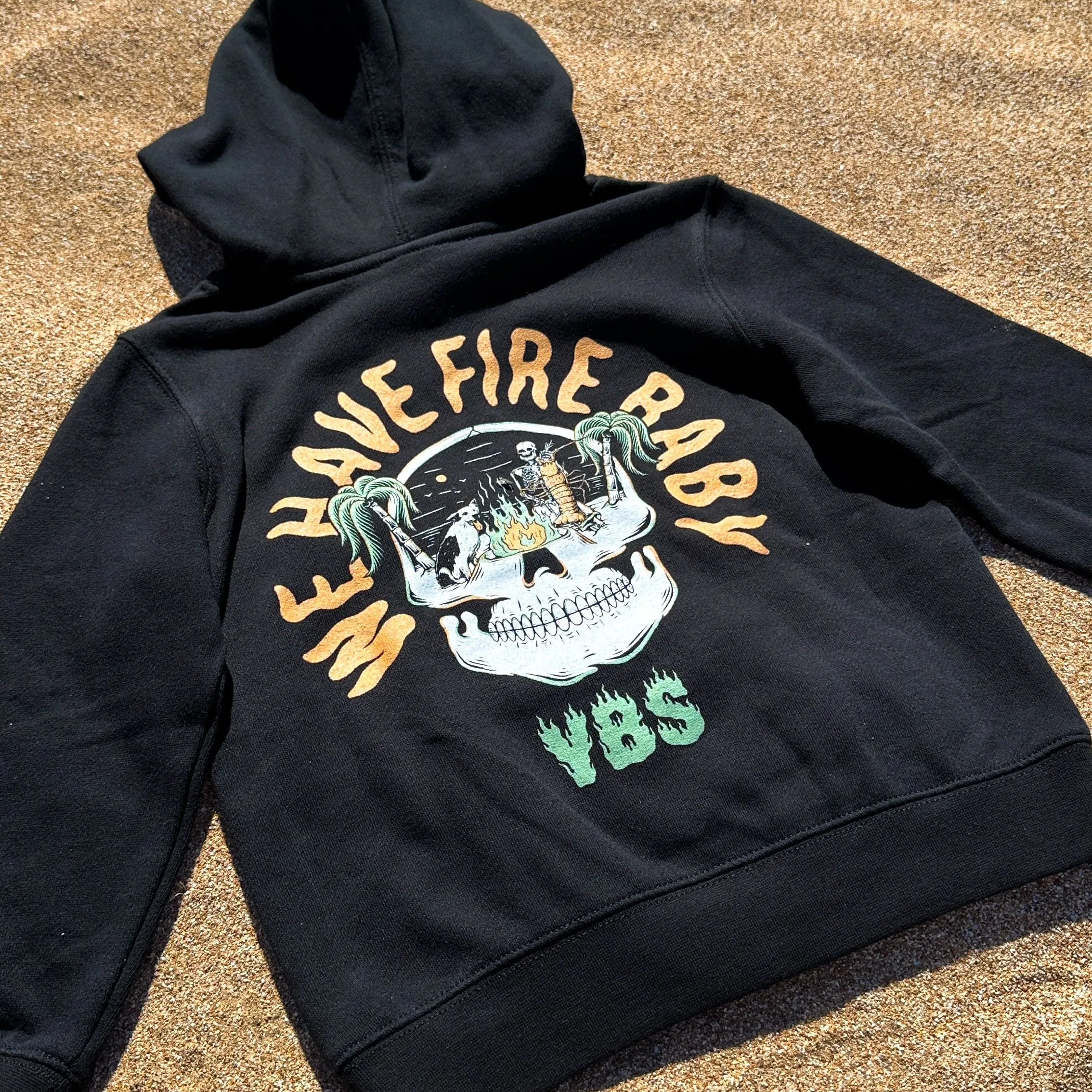 Groms Fire Hoodie Pullover