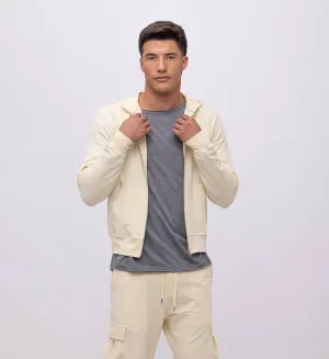 Mist Terry  Hoody   Zipper