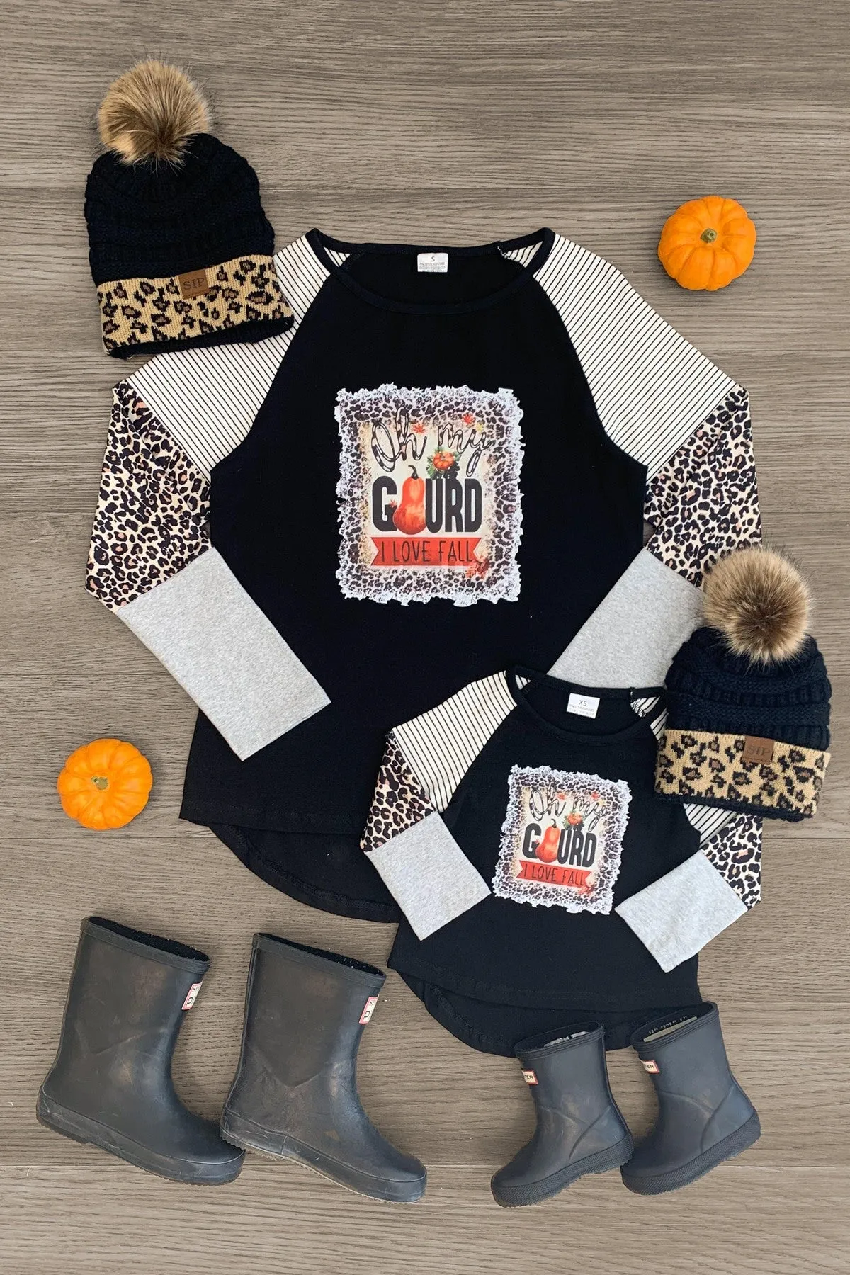 Mom & Me - "Oh My Gourd..." Long Sleeve Top