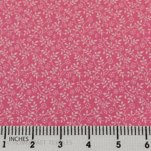 Pink Vine Flutter Cotton Print