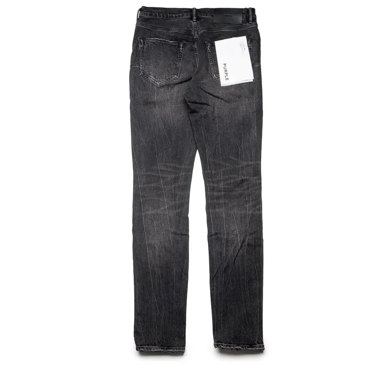 Purple Brand Low Rise Skinny Leg Vintage Jean - Black