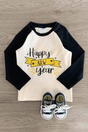 "Happy New Year" Long Sleeve Top