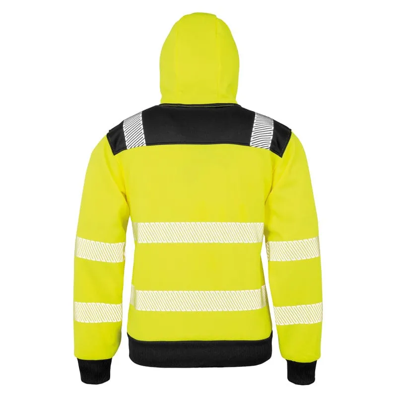 Result Recycled Zip Hi Vis Hoodie R503X