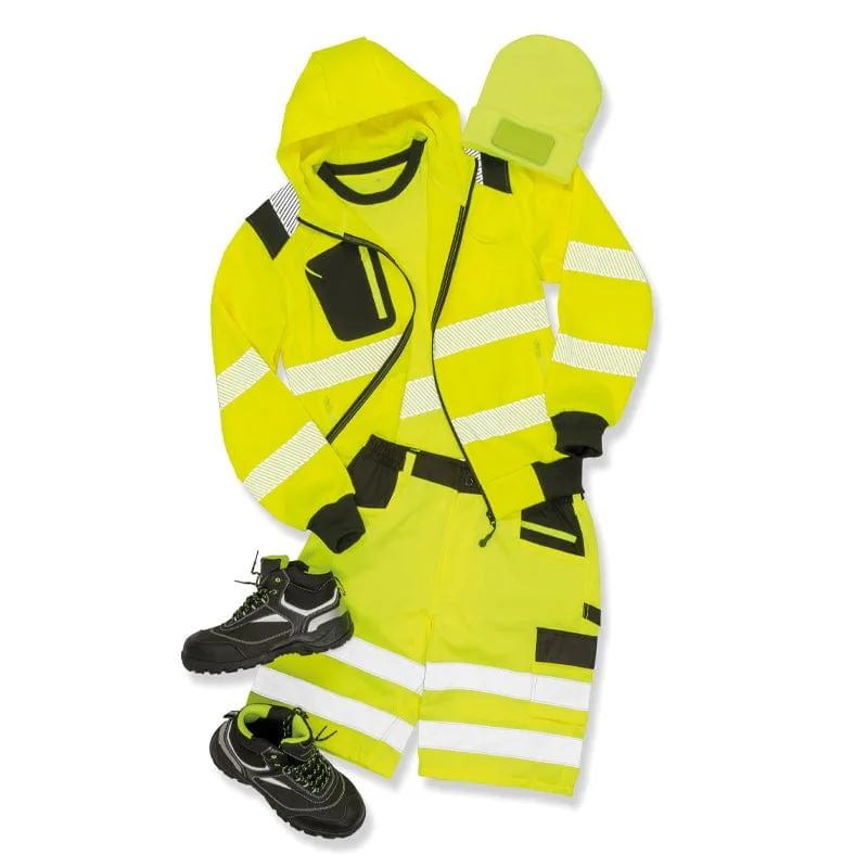 Result Recycled Zip Hi Vis Hoodie R503X
