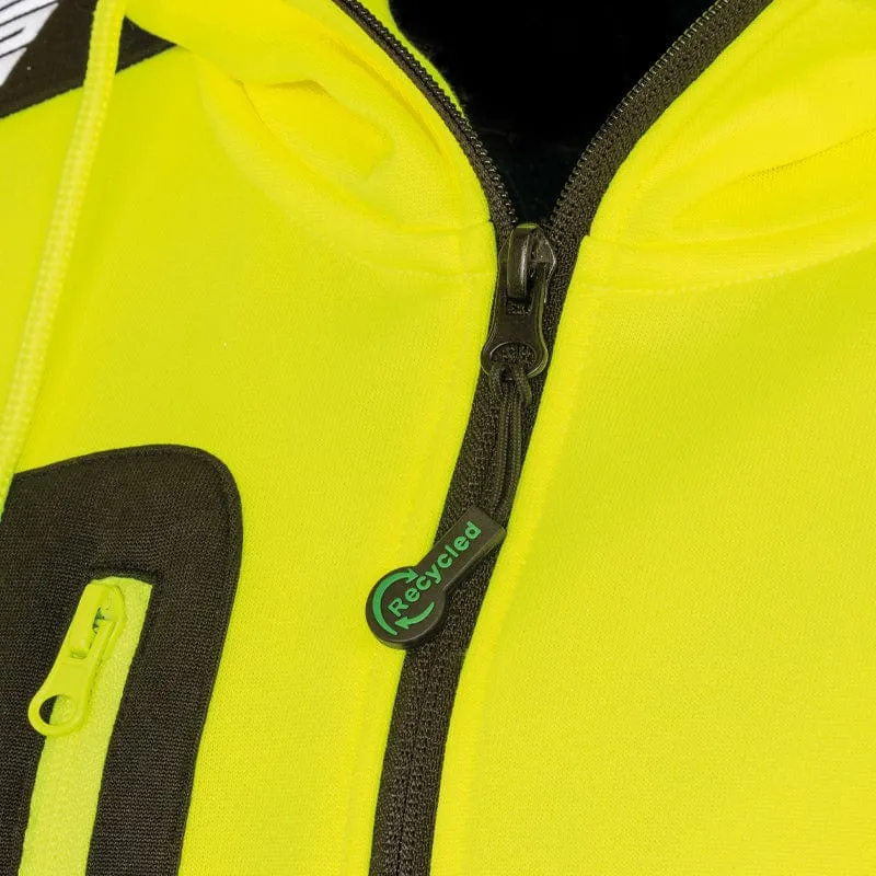 Result Recycled Zip Hi Vis Hoodie R503X