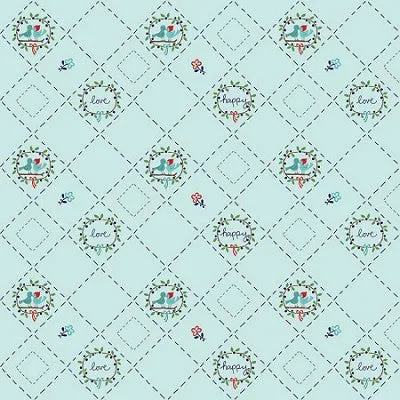 Riley Blake Designs Country Girls Blue Checks Cotton Prints