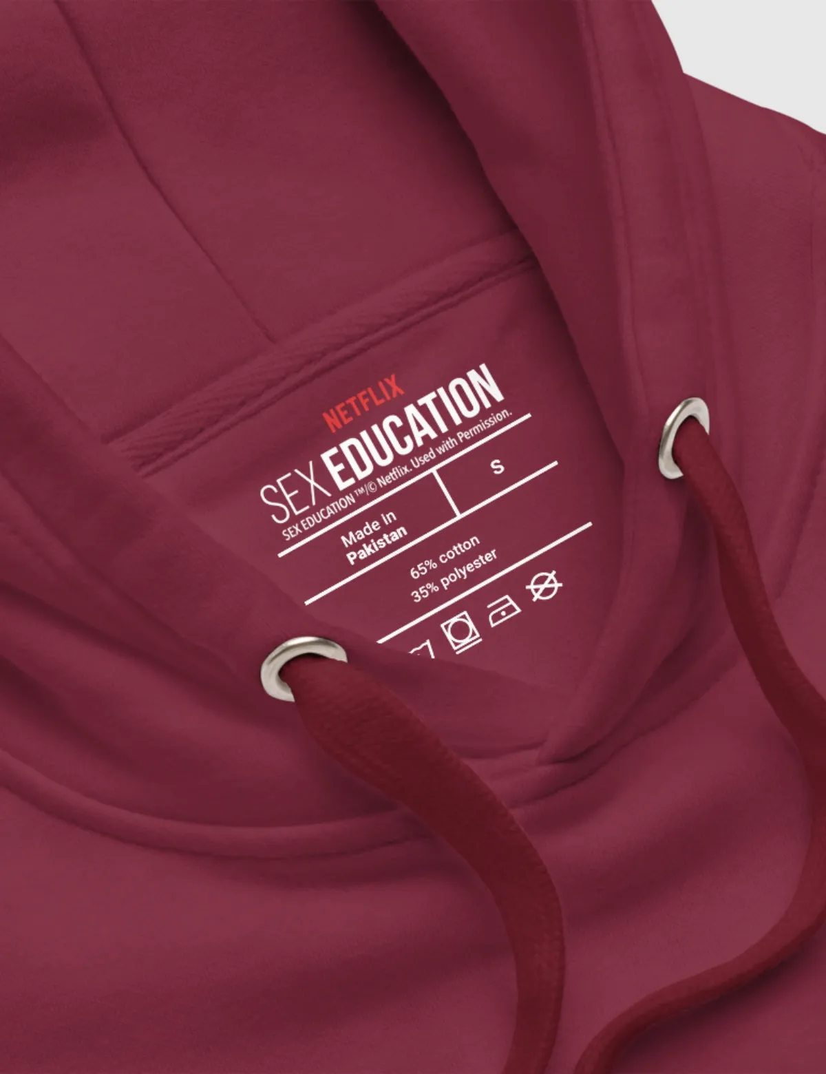 Sex Education Unisex Hoodie [Maroon]