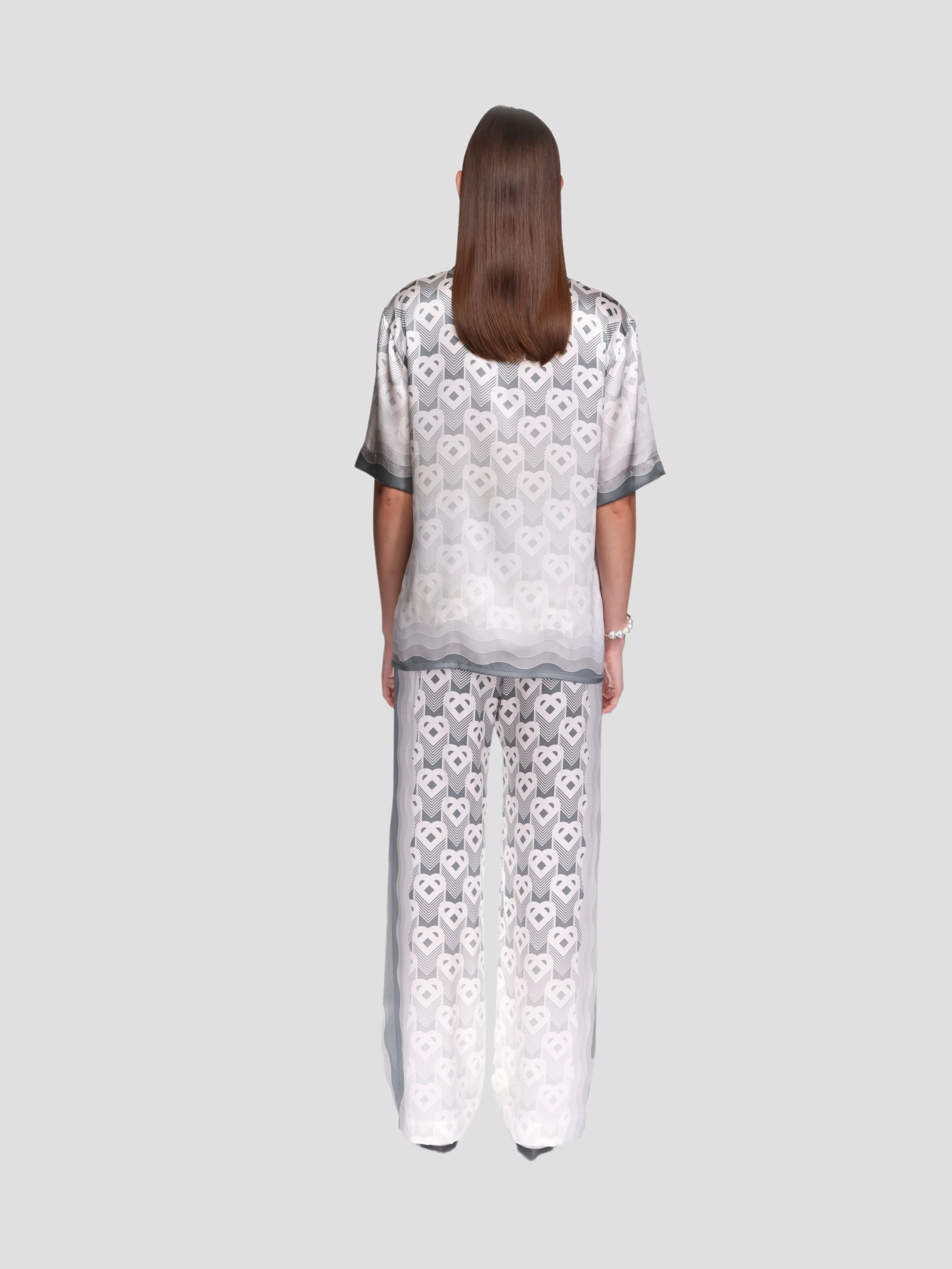 Silk Satin Trousers