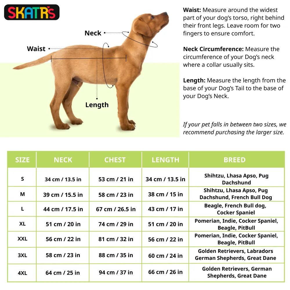 Skatrs Pebble Trio Hoodie for Cats & Dogs (Blue)