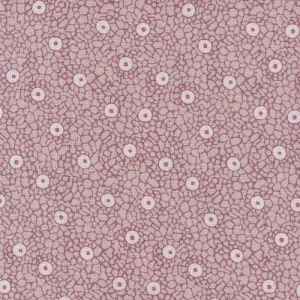 Stof Fabrics Quilters Basic Harmony Cell Spots on Dusty Pink Cotton Prints
