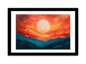 Sunrise Framed Print - High-Quality Wall Art for Home Decor