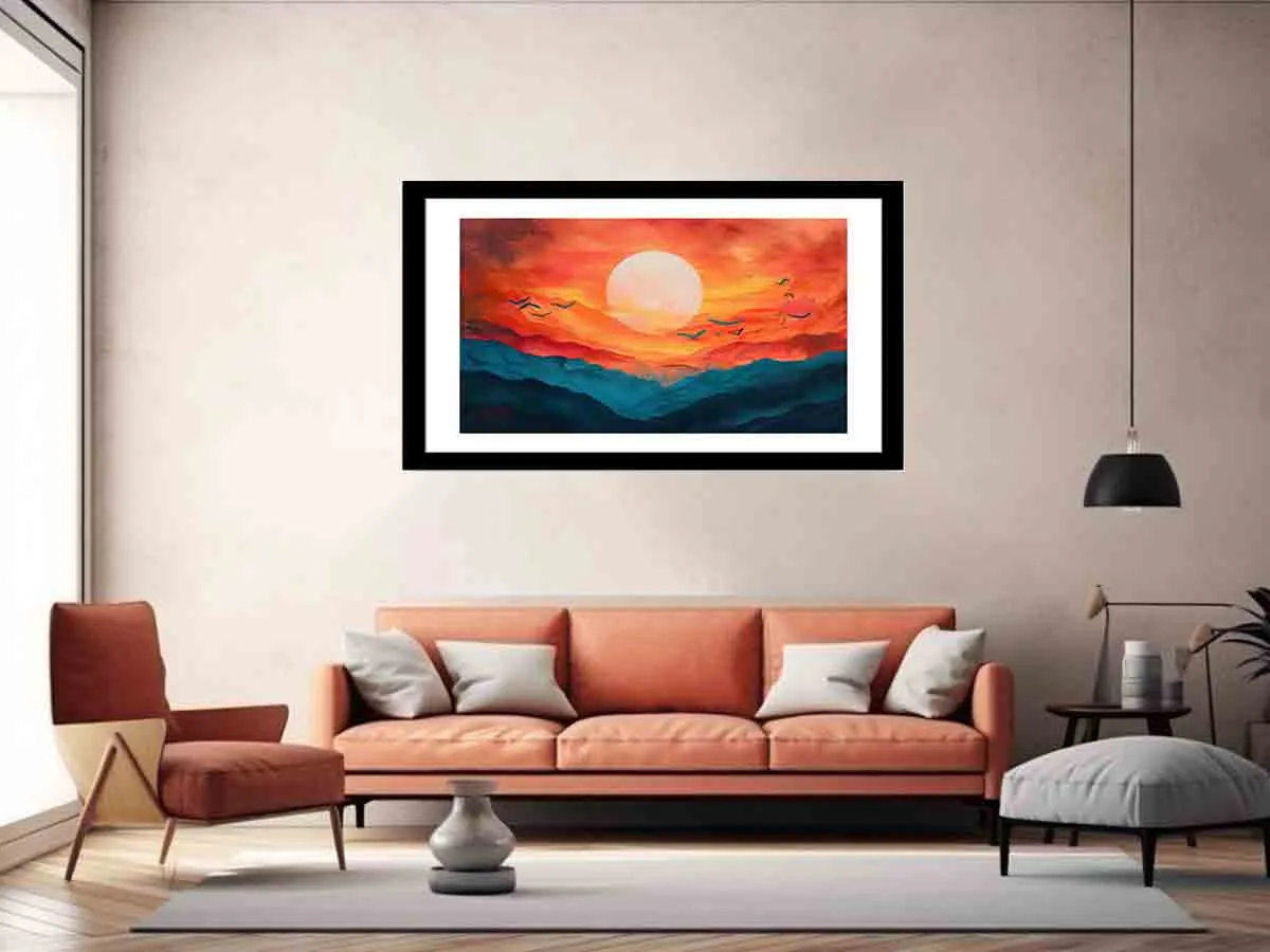 Sunrise Framed Print - High-Quality Wall Art for Home Decor