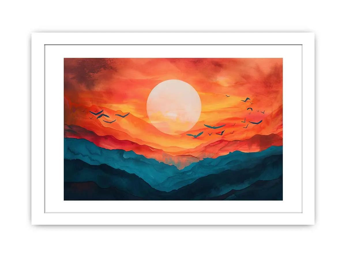 Sunrise Framed Print - High-Quality Wall Art for Home Decor