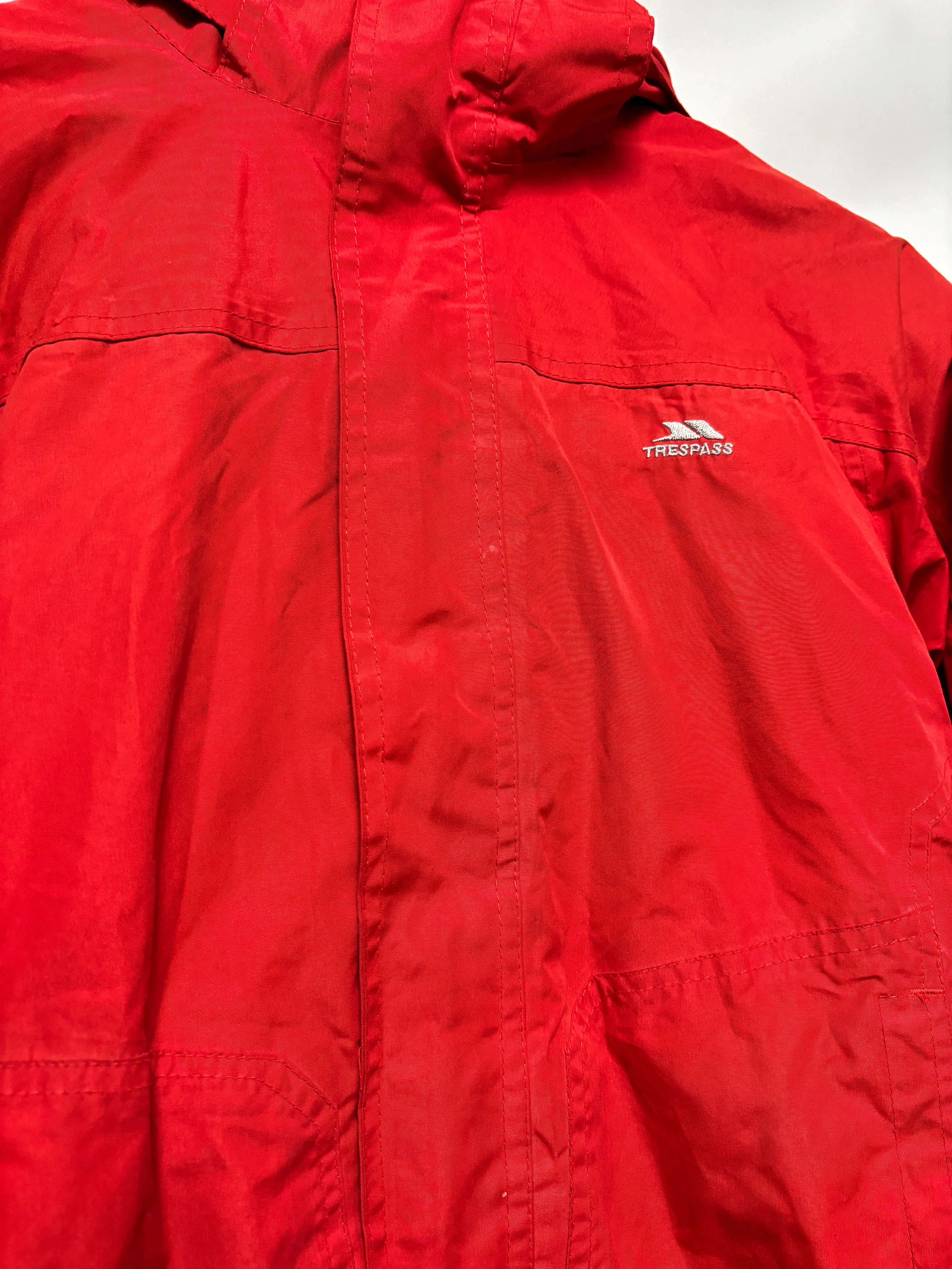 Trespass TP50 Red Insulated Ski Jacket 9/10 Yrs