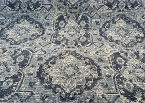 Upholstery Currituck Blue Pacific Swavelle Chenille Fabric By The Yard