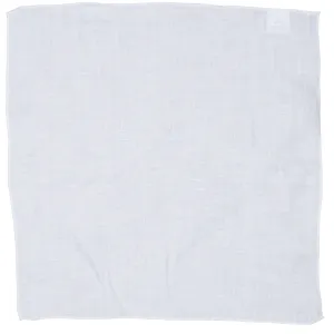 White linen pocket square